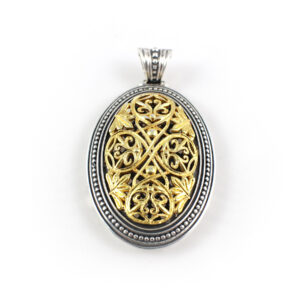 Byzantine style ~ Cross Pendant