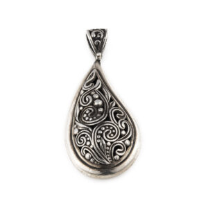 Βυζαντινό Filigree Μενταγιόν Ασήμι 925 - Yianni Jewelry