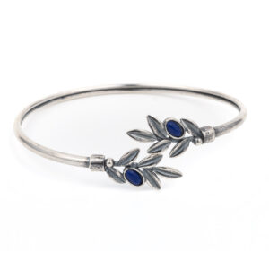 Olive Leaves Bracelet With Stones